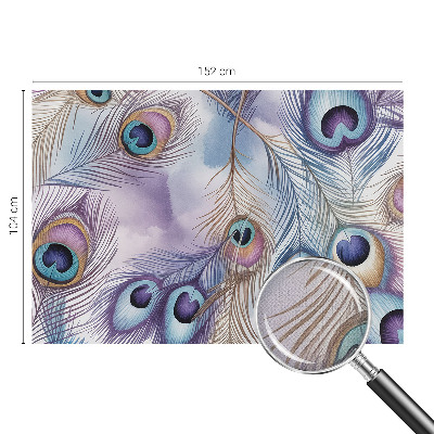 Samolepiaca fototapeta do detskej izby Pávie perie