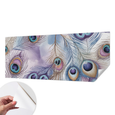 Samolepiaca fototapeta do detskej izby Pávie perie