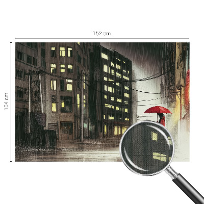 Detská fototapeta Daždivé mesto