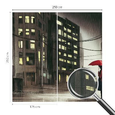 Detská fototapeta Daždivé mesto