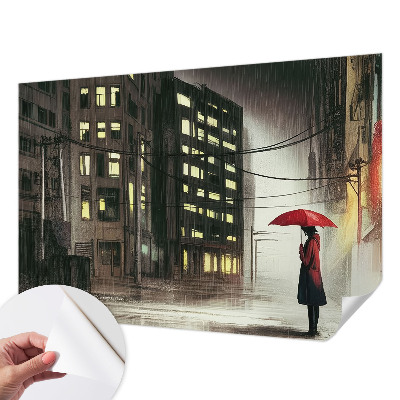 Detská fototapeta Daždivé mesto