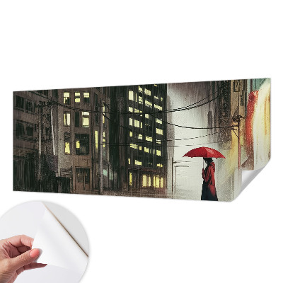 Detská fototapeta Daždivé mesto