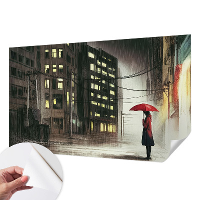 Detská fototapeta Daždivé mesto