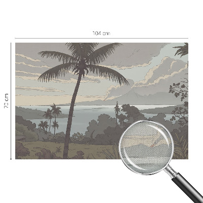 Detská fototapeta na stenu Exotická krajina