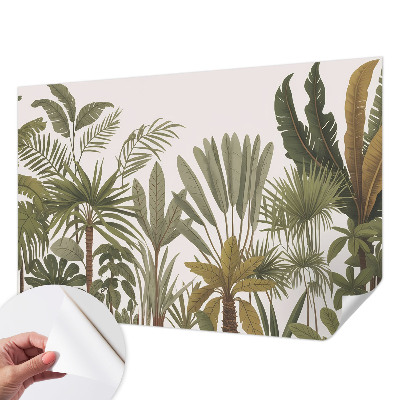 Tapeta do detskej izby Exotické listy