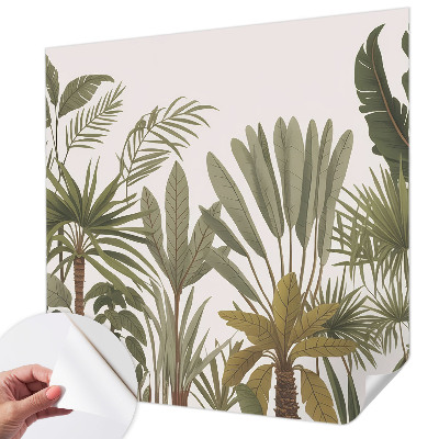 Tapeta do detskej izby Exotické listy