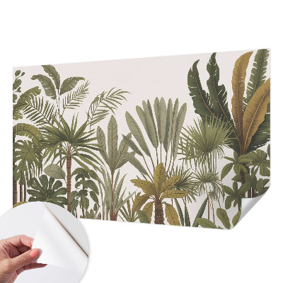 Tapeta do detskej izby Exotické listy