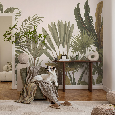 Tapeta do detskej izby Exotické listy