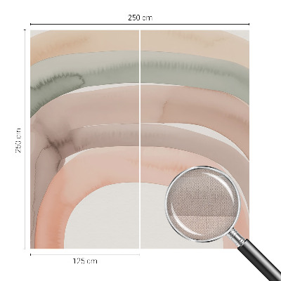 Fototapeta pre dievča Dúhové oblúky