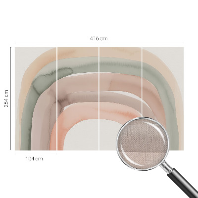 Fototapeta pre dievča Dúhové oblúky