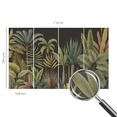 Moderná tapeta na stenu Tropická džungľa