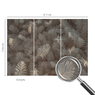 Tapety na stenu samolepiace Mrazivé vetvičky