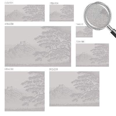 Samolepiaca tapeta Hradná krajina