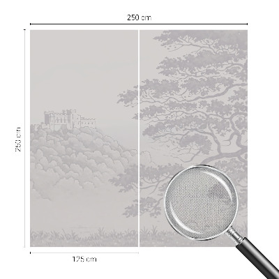 Samolepiaca tapeta Hradná krajina