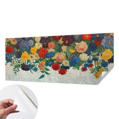 Fotografická tapeta samolepiaca Farebné kvety