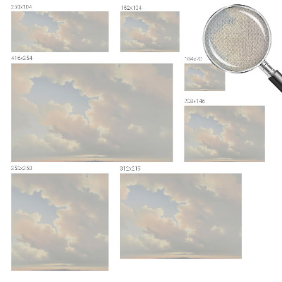 Samolepiaca fototapeta do obývačky Pastelová obloha