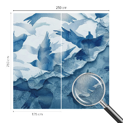 3D fototapeta Dynamické vtáky