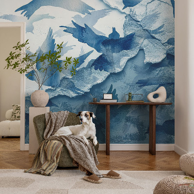 3D fototapeta Dynamické vtáky