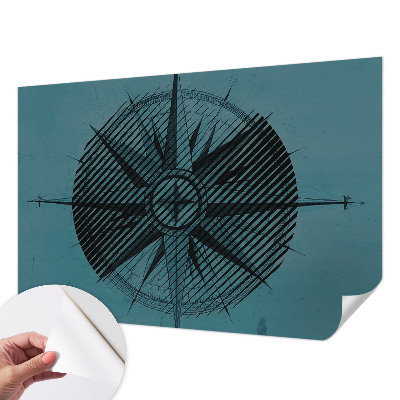 3D tapeta Námorný kompas