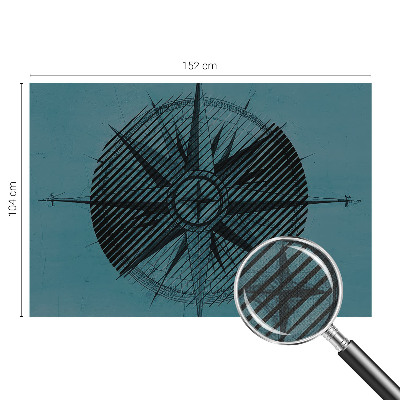 3D tapeta Námorný kompas