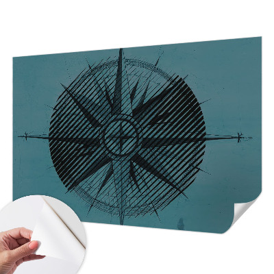 3D tapeta Námorný kompas