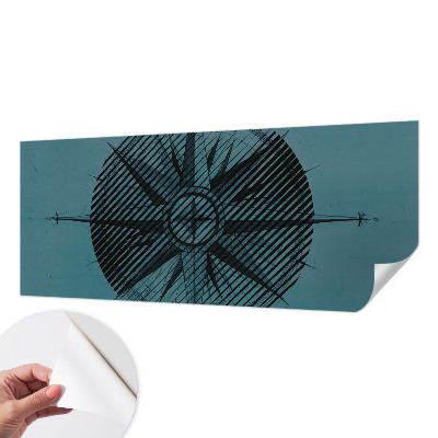 3D tapeta Námorný kompas