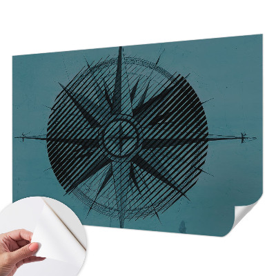 3D tapeta Námorný kompas