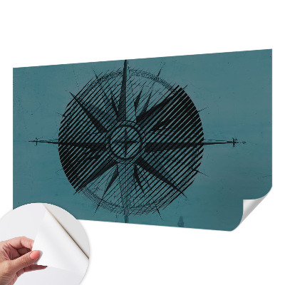 3D tapeta Námorný kompas