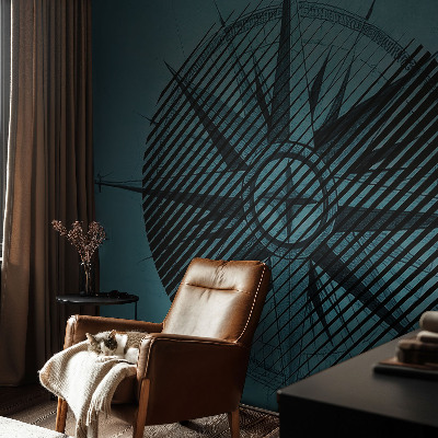 3D tapeta Námorný kompas