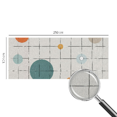 Fototapeta do detskej izby Farebné kruhy