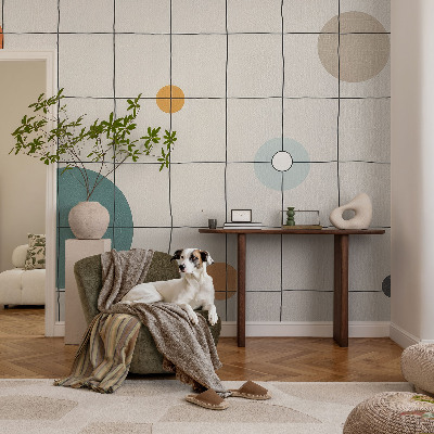 Fototapeta do detskej izby Farebné kruhy