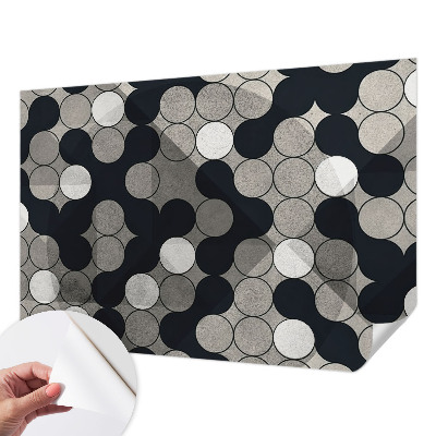 Fotografická tapeta do detskej izby Geometrické kruhy