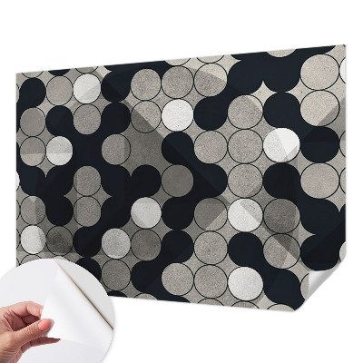 Fotografická tapeta do detskej izby Geometrické kruhy