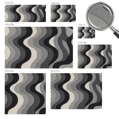 Tapeta do detskej izby Sivé vlny