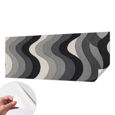 Tapeta do detskej izby Sivé vlny