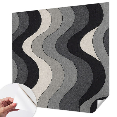 Tapeta do detskej izby Sivé vlny