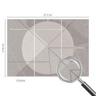 Detská tapeta Abstraktná geometria