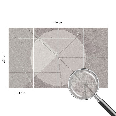 Detská tapeta Abstraktná geometria