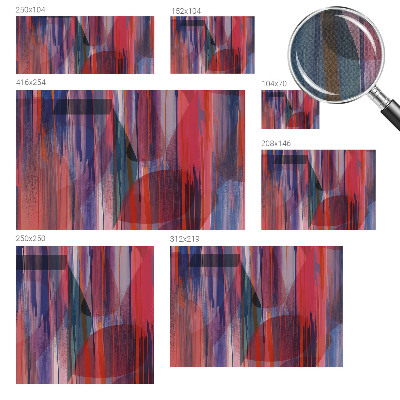 Tapeta do obývačky Dúhové pruhy