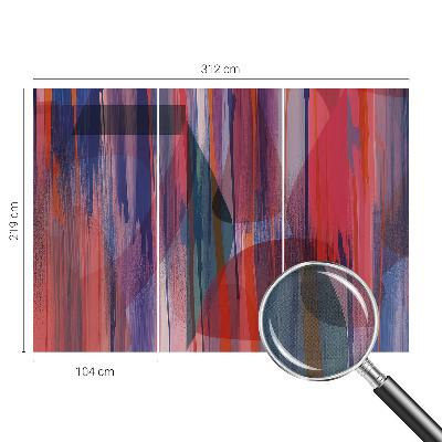 Tapeta do obývačky Dúhové pruhy