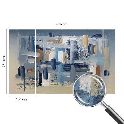 Fotografická tapeta samolepiaca Abstrakčné štetce