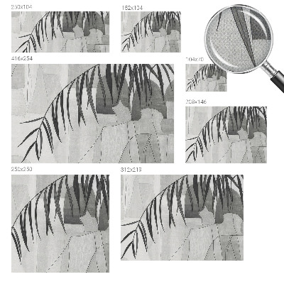 Samolepiaca fototapeta do obývačky Abstraktná palma