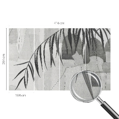 Samolepiaca fototapeta do obývačky Abstraktná palma