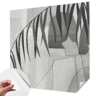 Samolepiaca fototapeta do obývačky Abstraktná palma