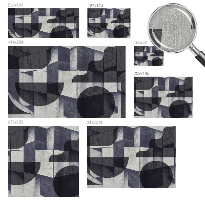 3D tapeta na stenu Geometrická symetria