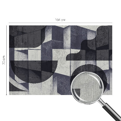 3D tapeta na stenu Geometrická symetria