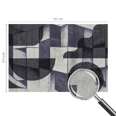 3D tapeta na stenu Geometrická symetria