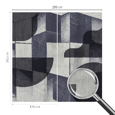 3D tapeta na stenu Geometrická symetria
