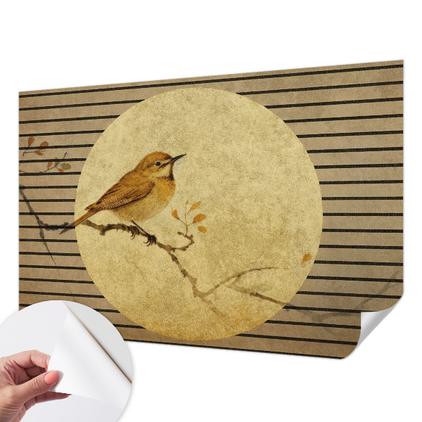 Detská fototapeta Harmónsky vták