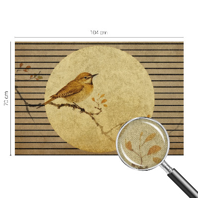 Detská fototapeta Harmónsky vták